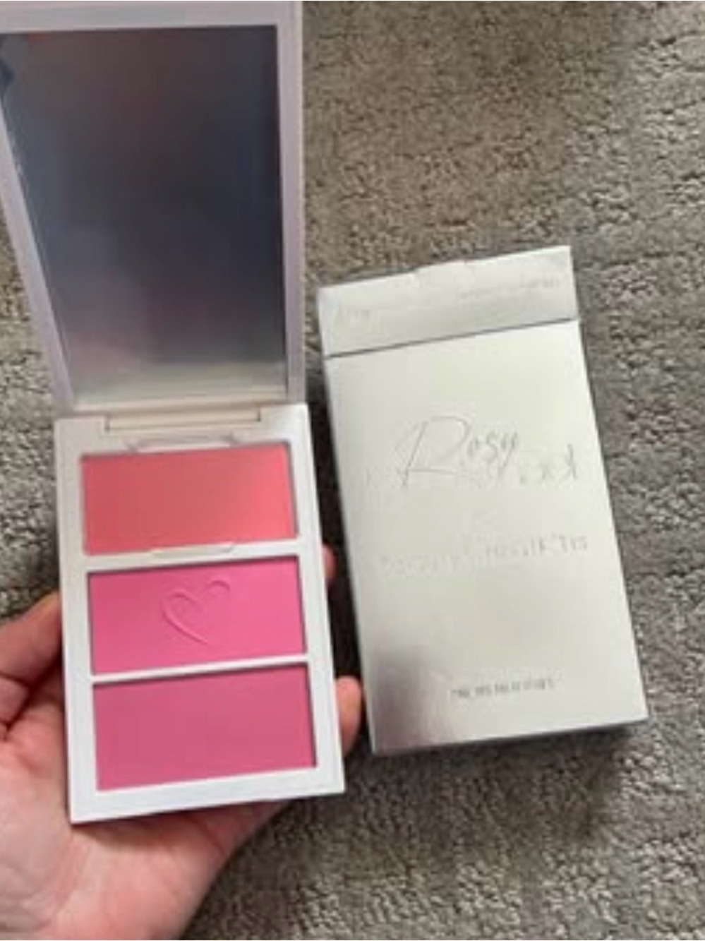 Rosy McMichael x Beauty Creations Pink Dream Blushes Cream Powder Blush Palette